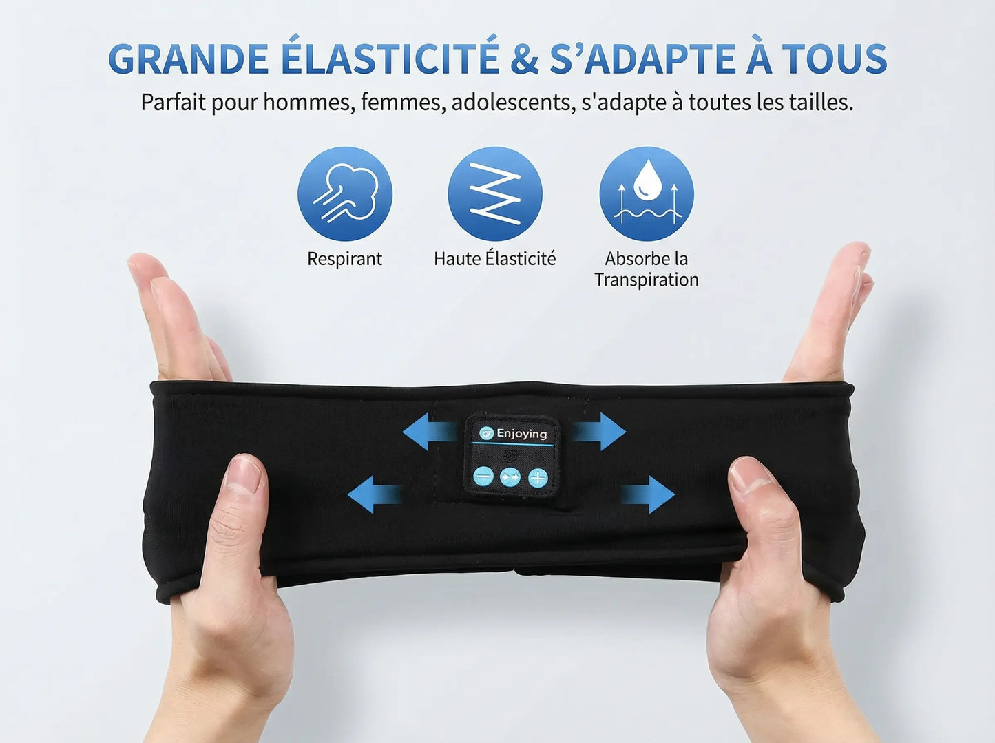 Bandeau écouteurs Flexy Sound