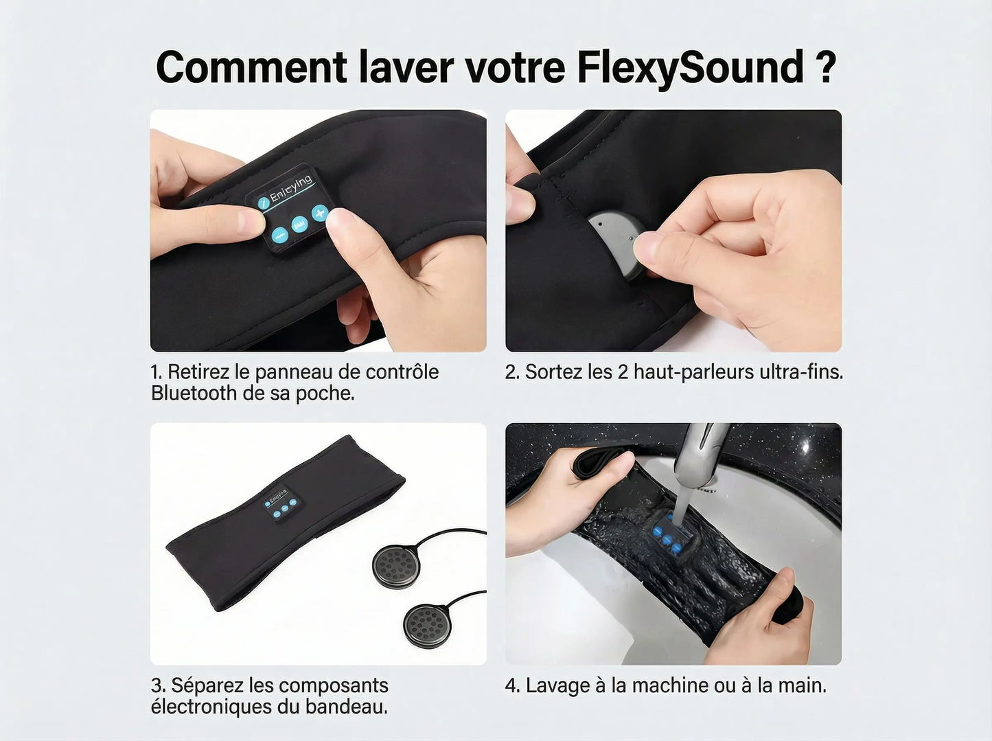 Bandeau écouteurs Flexy Sound